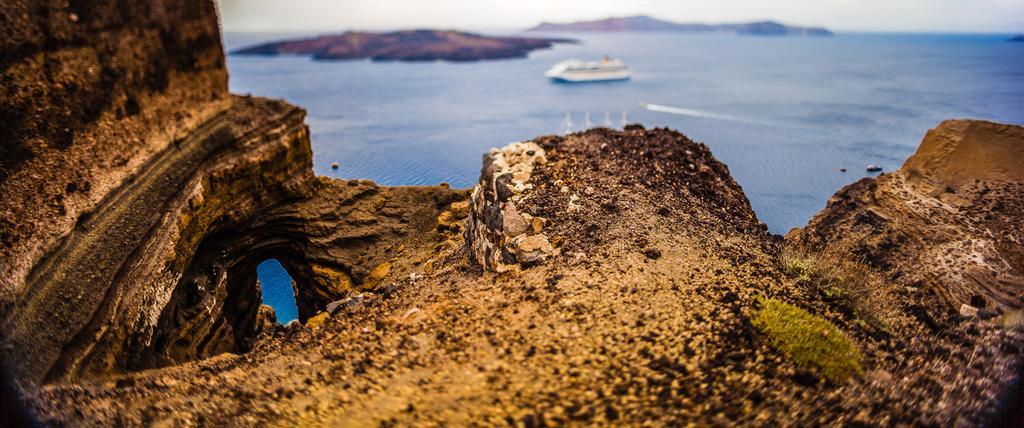 Aegagros Caldera Houses Megalohóri Kültér fotó